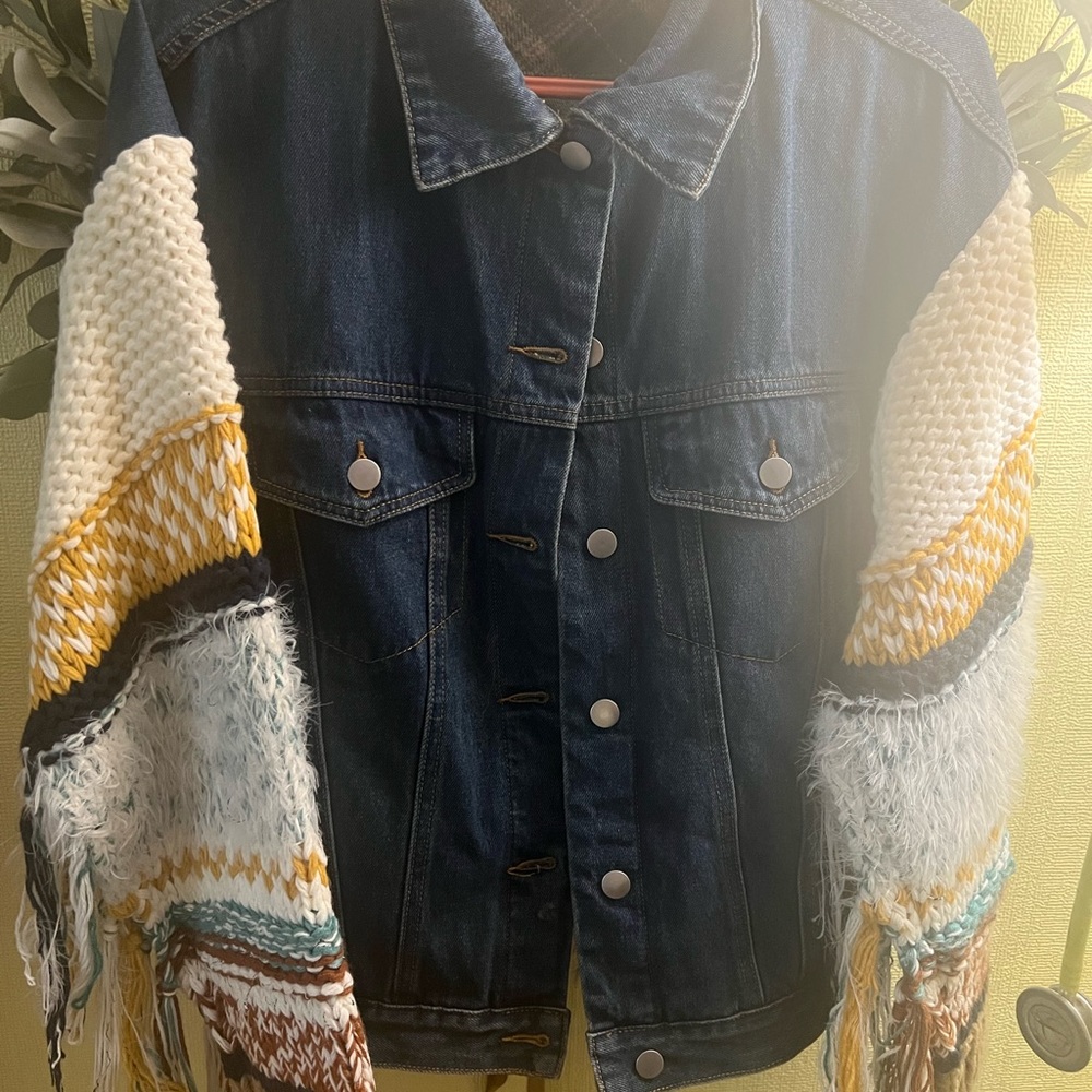 Boho Jean jacket
